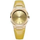 Ultra Thin Citron 34mm - Yellow - D1 Milano Watches