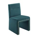 Jaffa Teal Performance Velvet Dining Chair - TOV Furniture TOV-D6387