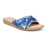SOUL Naturalizer Wildflower 2 Women's Slide Sandals, Size: 8.5, Blue