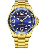 Aquadiver Blue Dial Watch - Blue - Stuhrling Original Watches