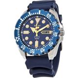 5 Automatic Blue Dial Mens Watch - Blue - Seiko Watches