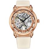 Legacy Automatic Silver Dial Ladies Watch - Metallic - Stuhrling Original Watches