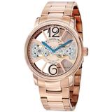 Legacy Rose Gold-tone Dial Watch - Pink - Stuhrling Original Watches