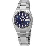 Series 5 Automatic Date-day Blue Dial Watch - Blue - Seiko Watches