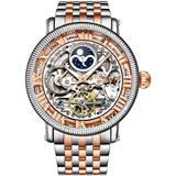 Legacy Automatic Rose Dial Two-tone Watch - Metallic - Stuhrling Original Watches
