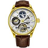 Legacy Automatic Silver Dial Mens Watch - Metallic - Stuhrling Original Watches