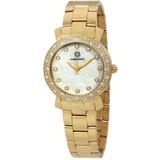 Carmel Crystal Watch -16604-yg-22 - Metallic - Cabochon Watches