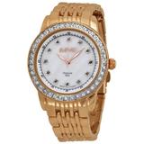 Mother Of Pearl Dial Rose Gold-tone Watch - Metallic - August Steiner Watches