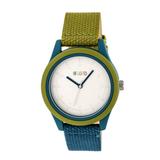 Pleasant Silver Dial Watch - Green - Crayo Watches