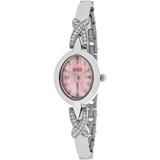 Via Quartz Mother Of Pearl Dial Watch - Pink - Jivago Watches