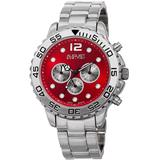 Quartz Red Dial Watch - Red - August Steiner Watches