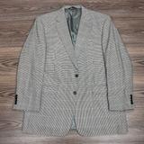 Burberry Suits & Blazers | Burberry Grey W Blue Windowpane Sport Coat 44l | Color: Blue/Gray | Size: 44l