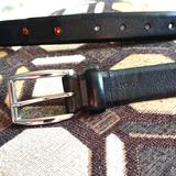 Polo By Ralph Lauren Accessories | 3$30!! Polo Ralph Lauren Solid Black Belt | Color: Black/Silver | Size: Os