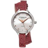 Vogue Silver-tone Dial Watch - Metallic - Stuhrling Original Watches