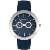 Unisex The 6100 Watch - Blue - Simplify Watches