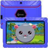 CONTIXO Kids Tablet 7 in. Android 10,16 GB, Wi-Fi, Educational Tablet for Kids with Pre-Loaded Apps and Kid-Proof Case,Dark Blue