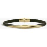 Arc Yellow Gold-vermeil And Leather Bracelet - Metallic - Shaun Leane Bracelets