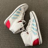 Adidas Shoes | Adidas Original High Top Sneakers | Color: Red/White | Size: 6.5