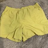 Columbia Swim | Columbia Green Short Board Shorts | Color: Green/Yellow | Size: Xl