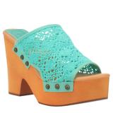 Dingo Crafty - Womens 7 Green Sandal Medium