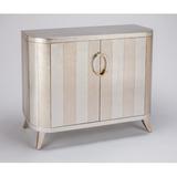 Artmax 2 - Door Accent Cabinet Wood in Brown/Gray, Size 37.0 H x 46.0 W x 18.0 D in | Wayfair 2703-S