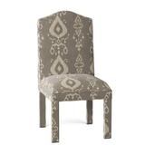 Side Chair - Sloane Whitney Side Chair Linen/Polyester/Cotton/Velvet/Other Performance Fabrics in Gray | Wayfair 36S-TER-MR