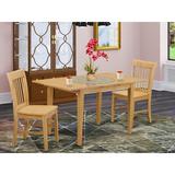 Winston Porter Valletta Butterfly Leaf Solid Rubberwood Dining Set Wood in Brown, Size 30.0 H in | Wayfair D0C76425750A4734AD5971F0ECF5DF7E