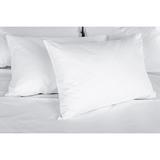 East Coast Bedding Premium Quality European 800 Fill Power White Goose Down Pillow Set – 100% Luxury Cotton Sateen Shell – Set Of Two Pillows (King) Down