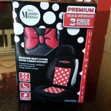 Disney Other | Minnie Mouse Carseat Cover | Color: Black/Red | Size: Os