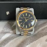 Michael Kors Accessories | Michael Kors Silver And Gold Watch Extra Links Inc | Color: Black/Gold/Silver | Size: Os