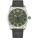 Aviator Green Dial Watch - Green - Stuhrling Original Watches