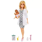 Barbie Baby Doctor Doll Playset, Multicolor