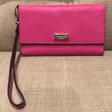 Kate Spade Bags | Kate Spade Clutch Wallet With Hand Strap | Color: Gold/Pink | Size: 6 C 4