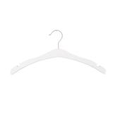 NAHANCO Wood Standard Hanger for Dress/Shirt/Sweater Wood in Brown, Size 4.0 H x 17.0 W in | Wayfair 30117