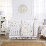 Lemon Floral 5 Piece Crib Bedding Set By Sweet Jojo Designs Polyester/Cotton | Wayfair Lemon-Crib-5