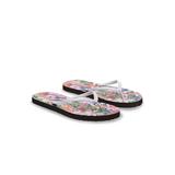 Women's Flip Flops by Swimsuits For All in Summer Tropic (Size 8 M)