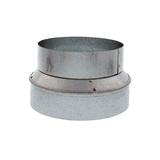 Zephyr Round Reducer Range Hood Duct Accessory in Gray, Size 5.0 H x 8.0 W x 7.0 D in | Wayfair AK00039