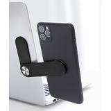 Tech Zebra Black - Hands-Free Laptop Phone Holder