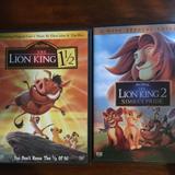 Disney Other | 2-Moviesthe Lion King 1 12 And The Lion King Ii. | Color: Orange | Size: Os