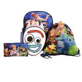 Disney Accessories | Disneypixar's Toy Story 4 5-Pc Backpack Set | Color: Blue/White | Size: 16h X 12w X 5d