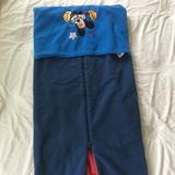 Disney Accessories | Disney Mickey Mouse Stay Put Carseat Stroller Cozy Blanket | Color: Blue/Red | Size: Osbb