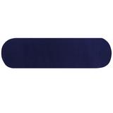 Alpine Braid Collection Reversible Indoor Area Rug, 24"" x 108"" Runner by Better Trends in Navy Solid (Size 24X108 RUNR)