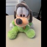 Disney Toys | Disney Plush - Baby Goofy Plush - Rattle | Color: Green | Size: Os