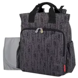 Fisher-Price Arden Diaper Backpack, Black