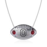 Dayna Designs Ohio State Buckeyes Football Necklace