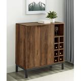 Walker Edison Cabinets Rustic - Reclaimed Barnwood Modern Buffet Table