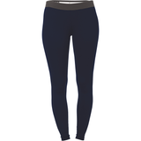 Soffe S1124VP Dri Juniors Compression Legging in Navy Blue size Small | Polyester/Spandex Blend