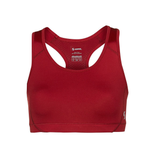 Soffe S1210GP Girls Mid Impact Bra in Cardinal size XS | Polyester/Spandex Blend