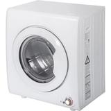 Antfurniture 2.65 Cu. Ft. High Efficiency Electric Dryer in White in Gray/White, Size 27.0 H x 24.0 W x 18.0 D in | Wayfair YXBJ-SPN-26954