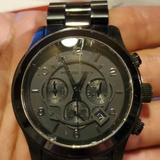Michael Kors Accessories | Michael Kors Runway Watch | Color: Black | Size: Adjustable Up To 7 Inch Wrist
